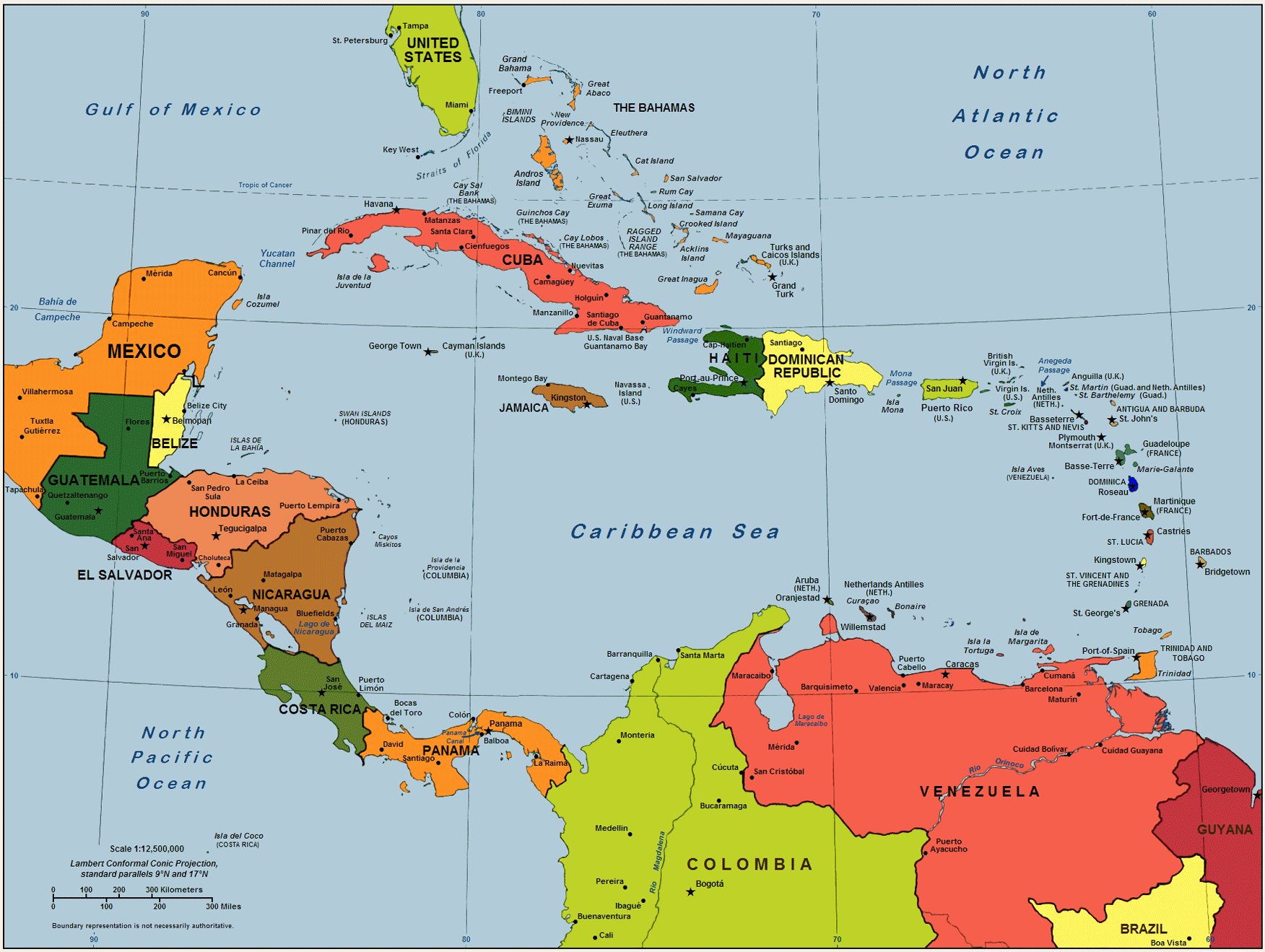 political-evolution-of-central-america-and-the-caribbean-caribbean